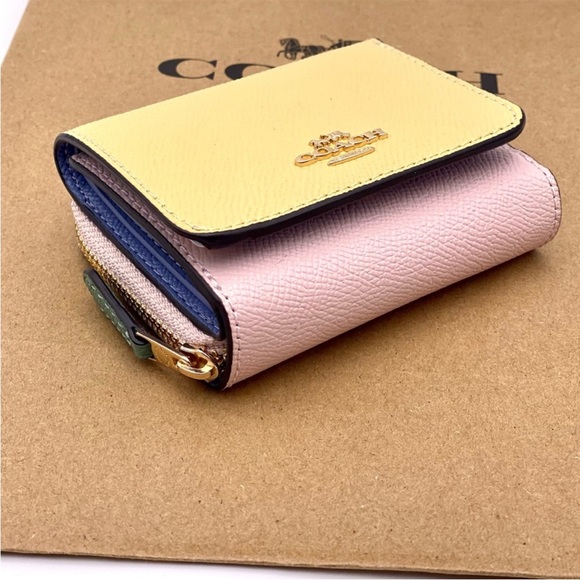 Coach Small Trifold Wallet - Picture 4 of 11
